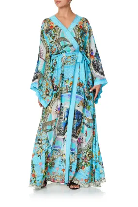 KIMONO WRAP DRESS GIRL FROM ST TROPEZ