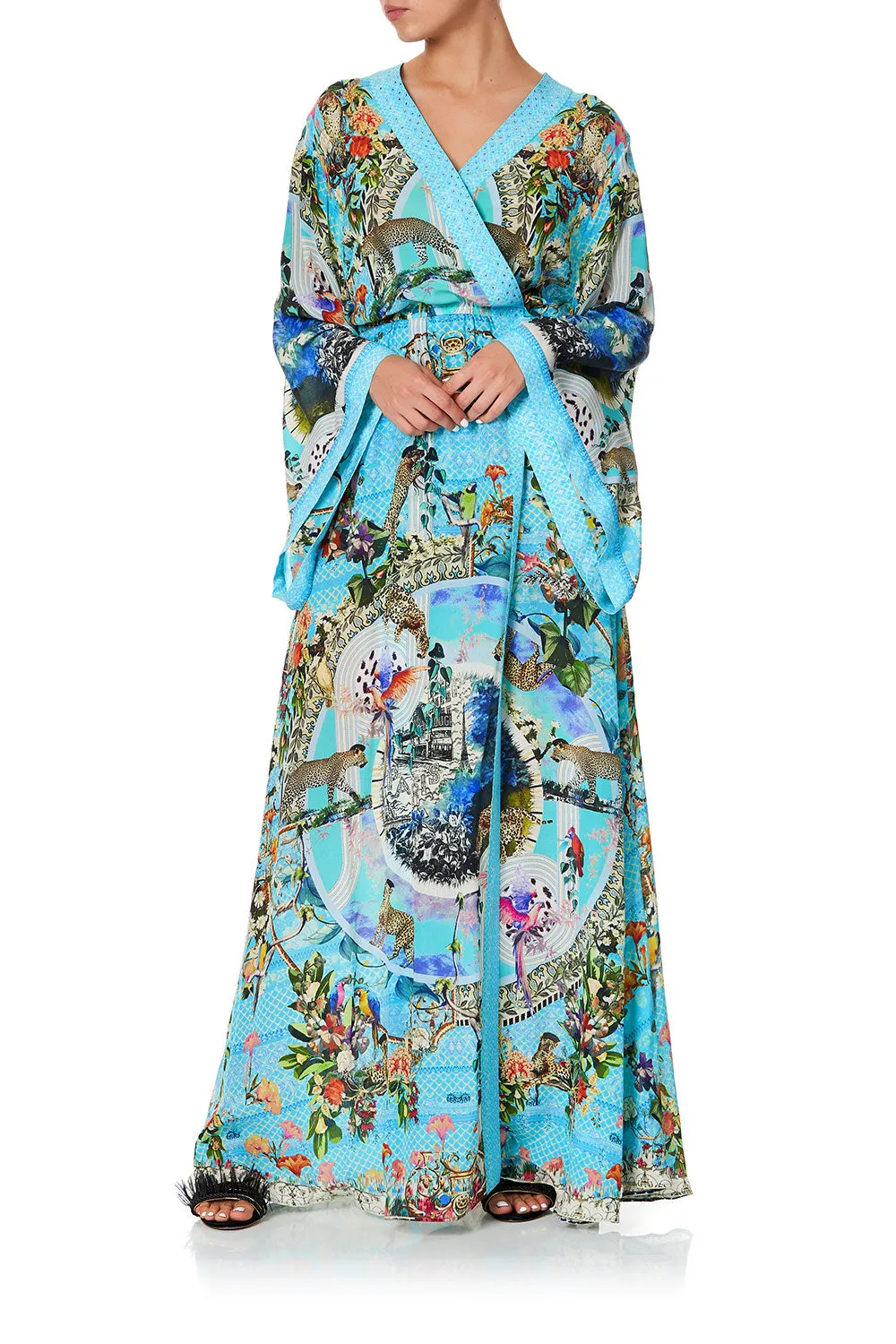 KIMONO WRAP DRESS GIRL FROM ST TROPEZ