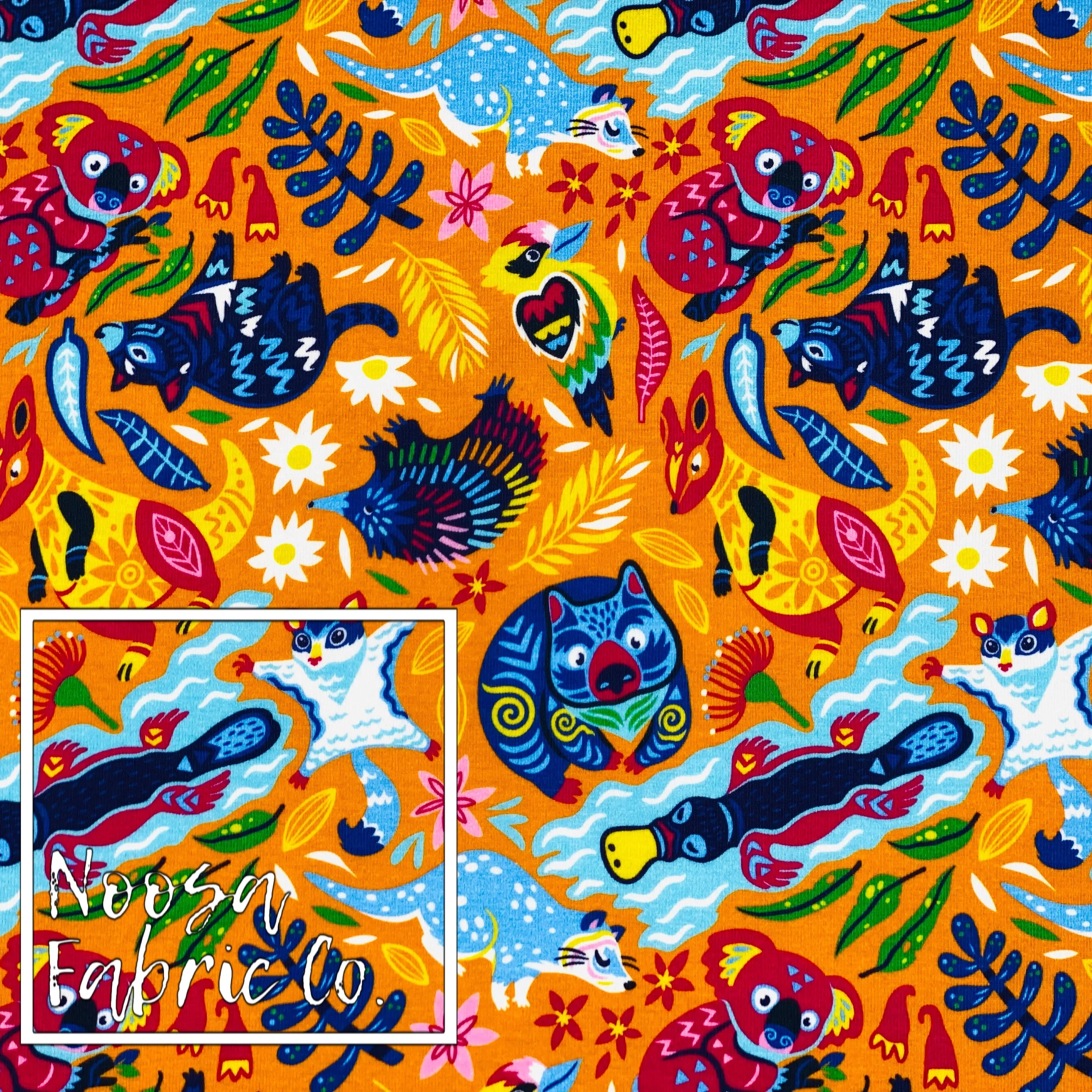 Kyle Cotton Lycra Digital Print Fabric