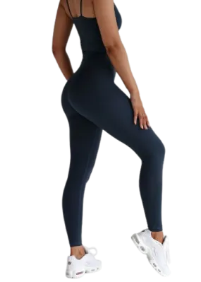 Leelo Sculpt Full Length Leggings - Navy