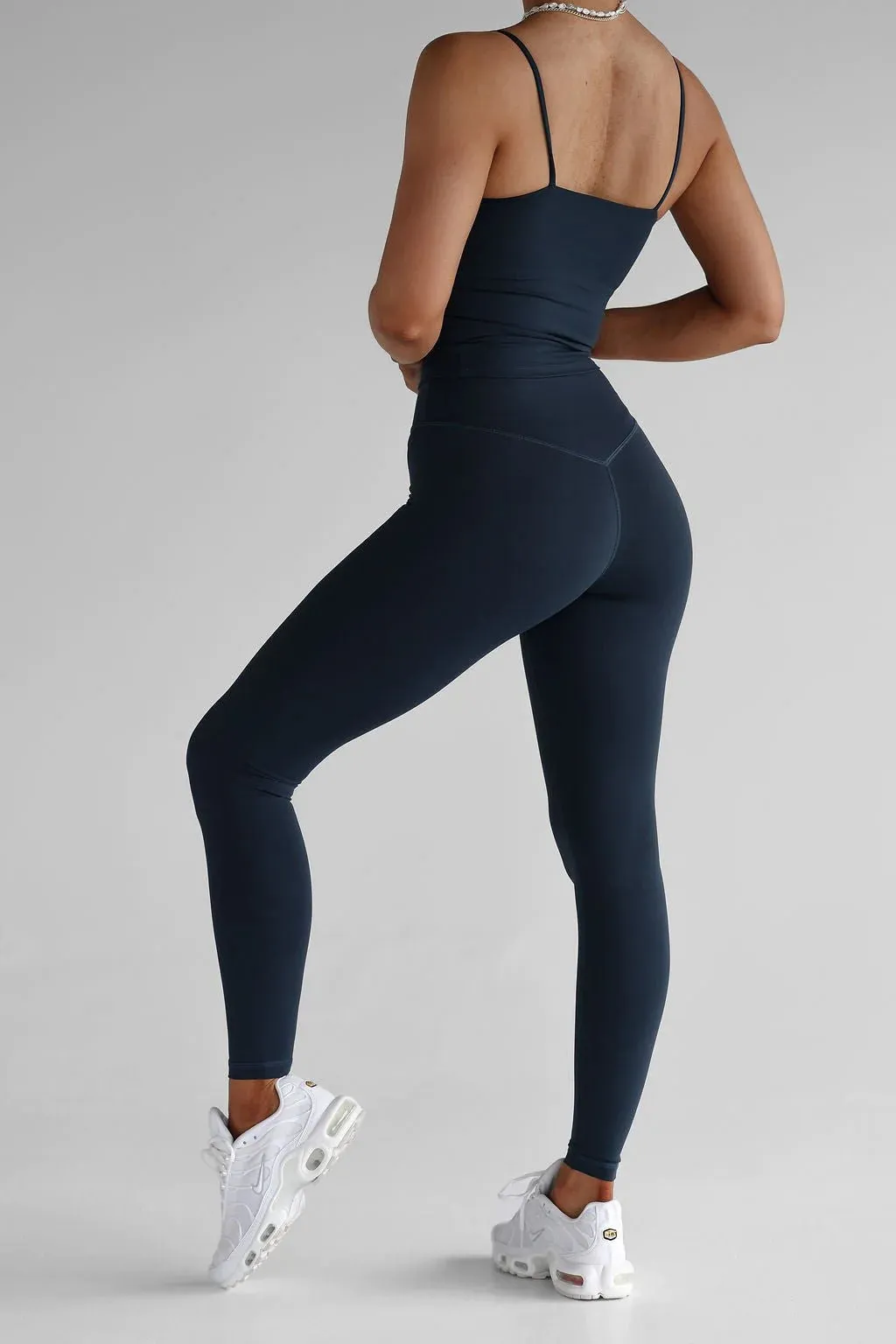 Leelo Sculpt Full Length Leggings - Navy