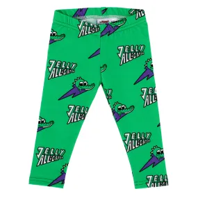 Leggings - Jelly Alligator Green