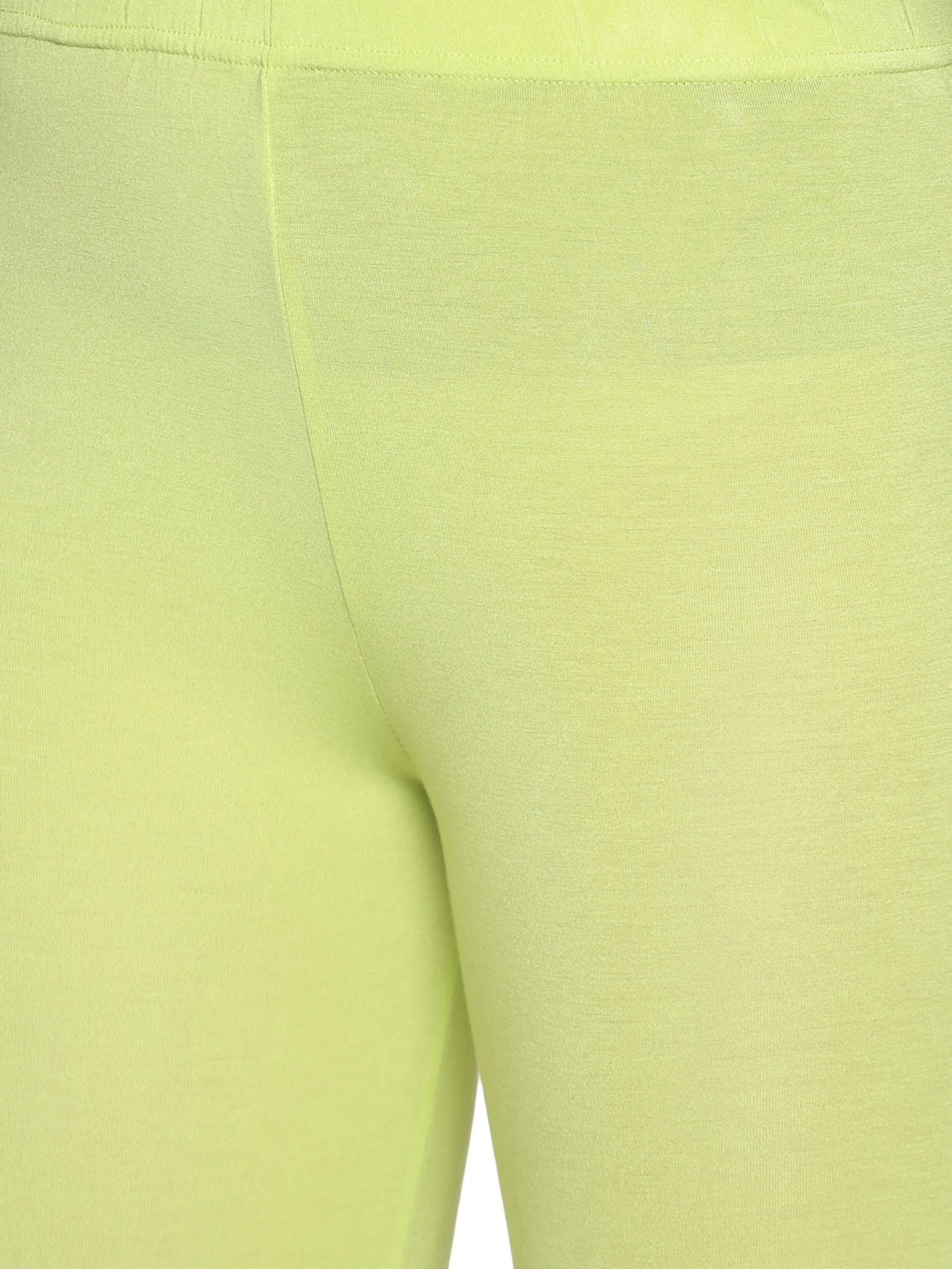 Lime green churidar