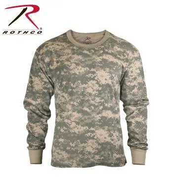 Long Sleeve Digital Camo T-Shirt