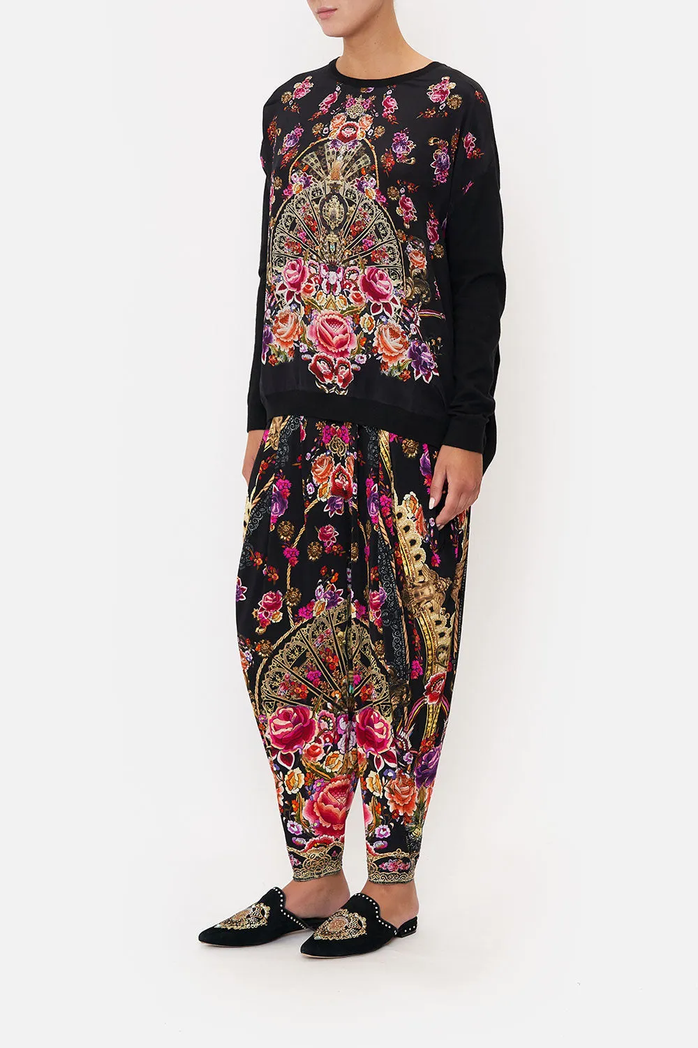 LONG SLEEVE JUMPER WITH PRINT FRONT DANCE WITH DUENDE