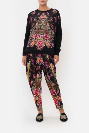 LONG SLEEVE JUMPER WITH PRINT FRONT DANCE WITH DUENDE