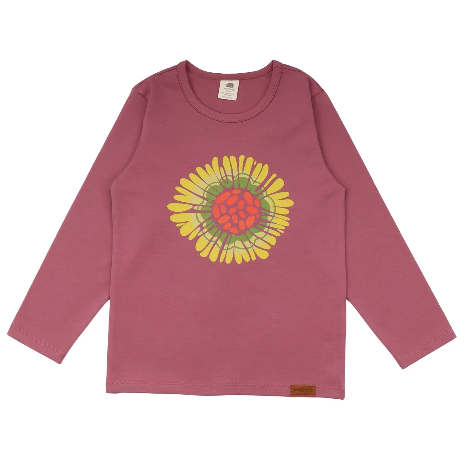 Long sleeve shirt- cheerful flowers