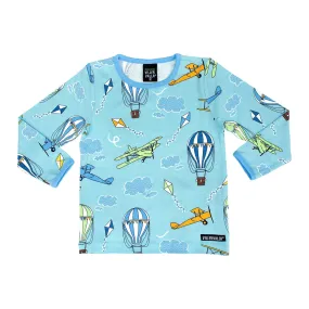 Long Sleeve Shirt in Aircraft Aqua