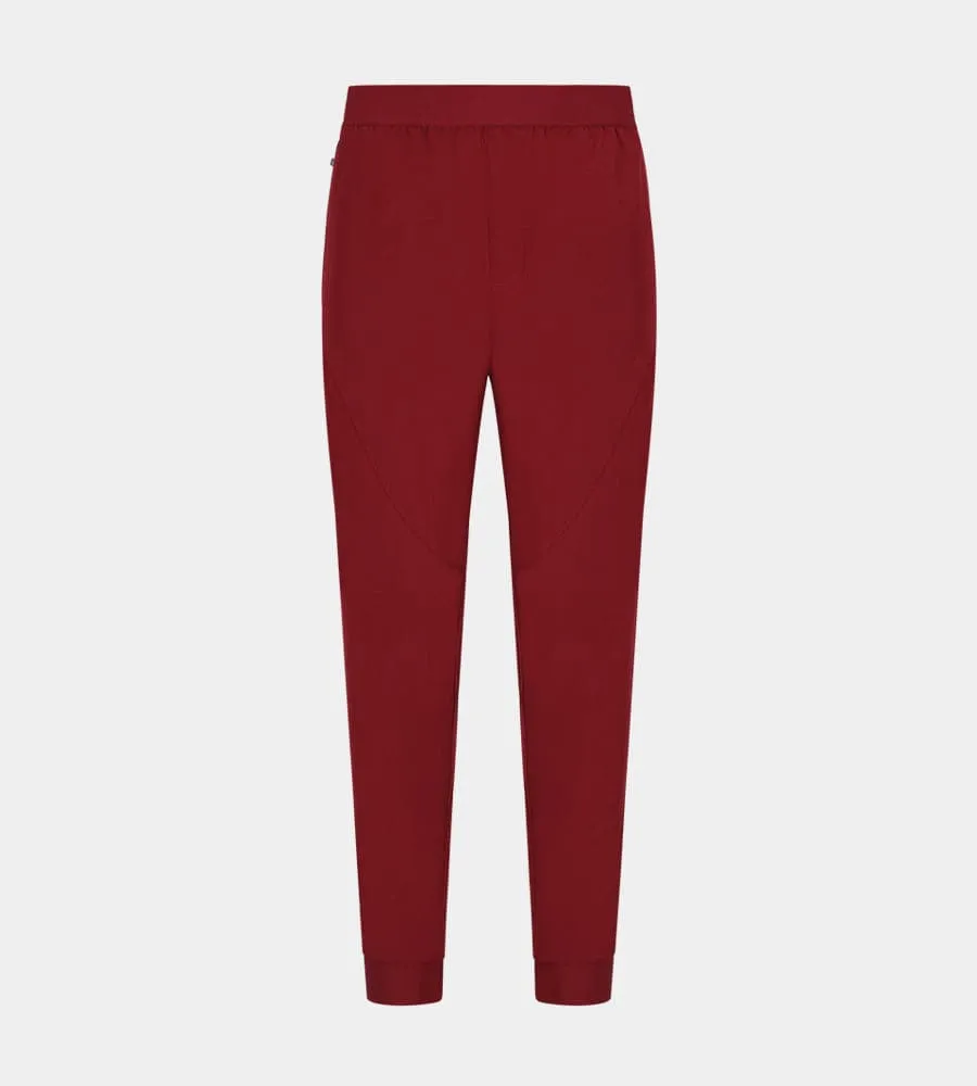 LUXE GOLF JOGGERS - BURGUNDY