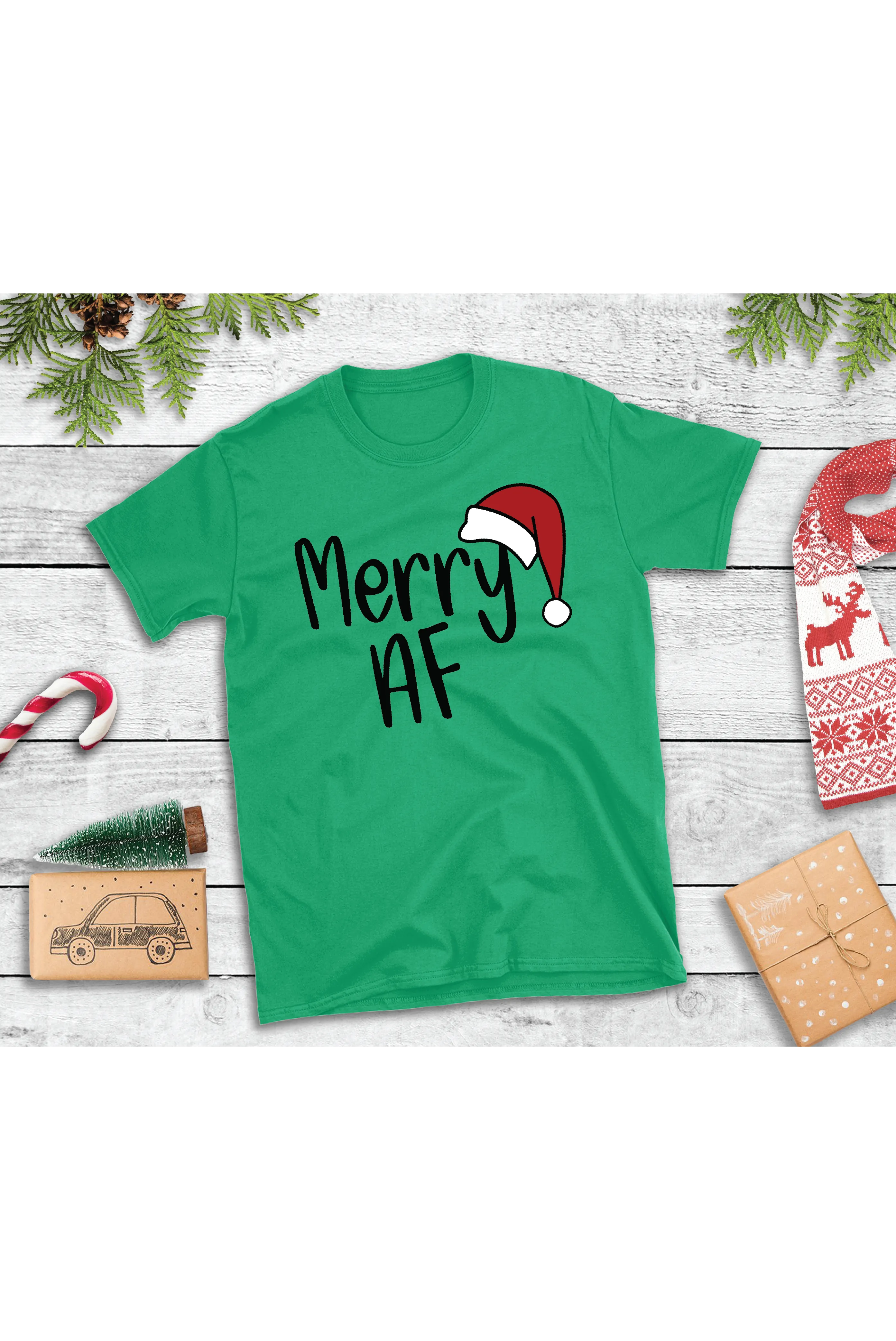 Merry AF Graphic Tee