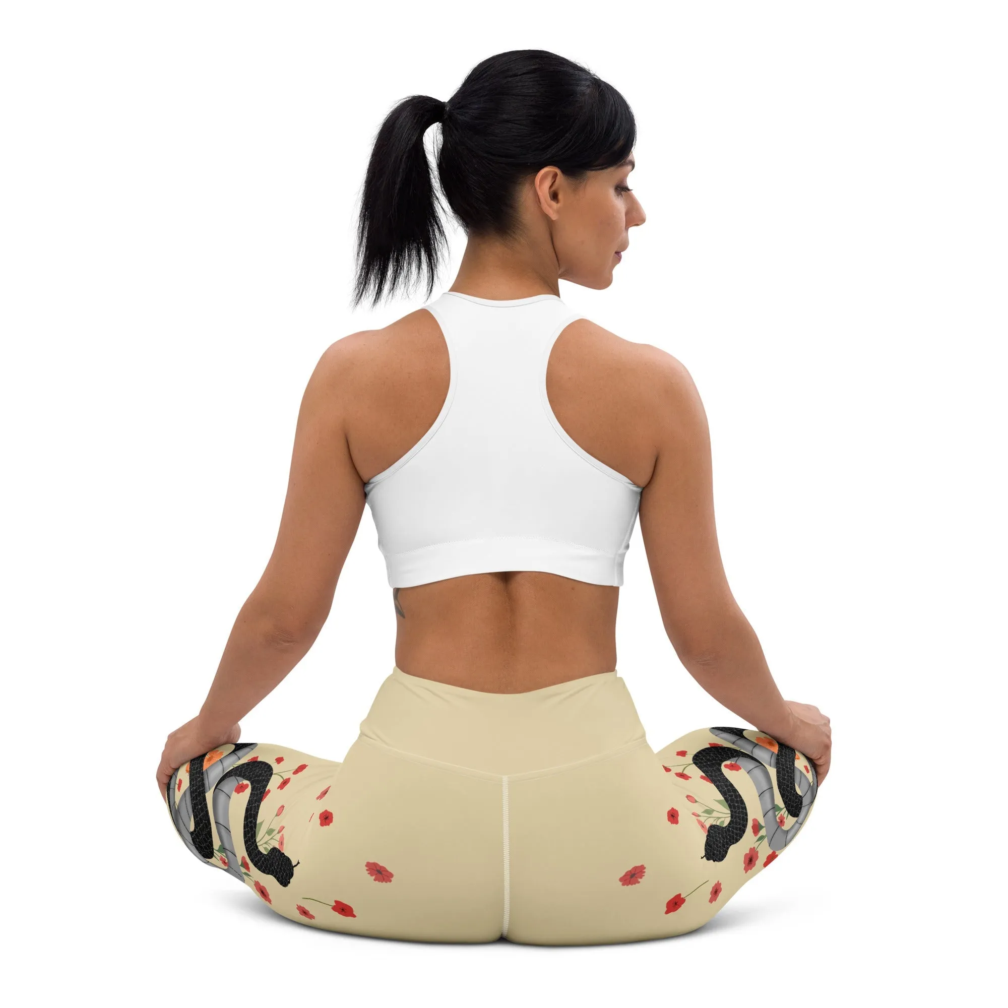 Midnight Serpent Yoga Leggings