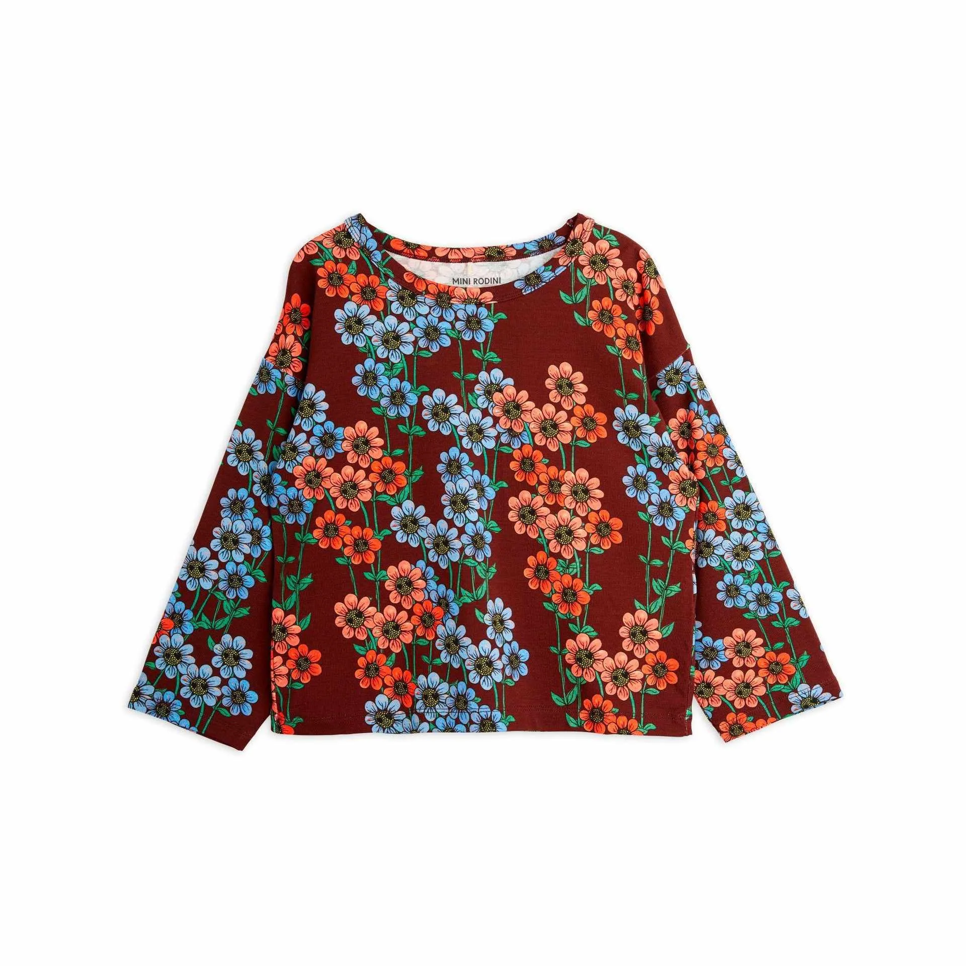 Mini Rodini - Daisies long-sleeved tee - multi