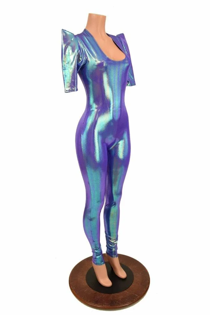 Moonstone Sharp Shoulder Catsuit