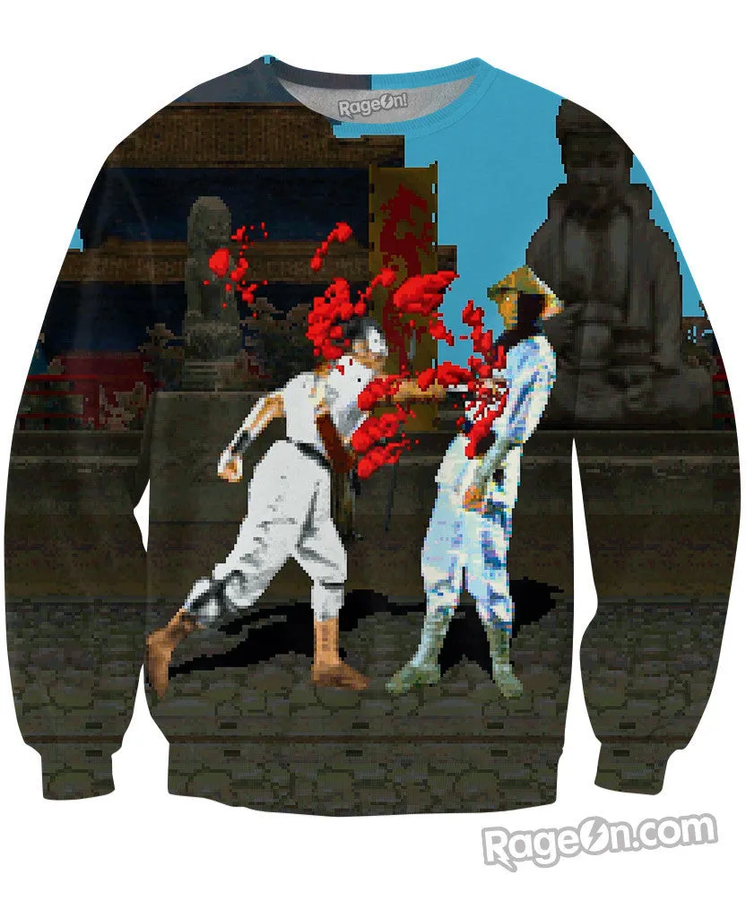 Mortal Kombat Finish Him Crewneck Sweatshirt