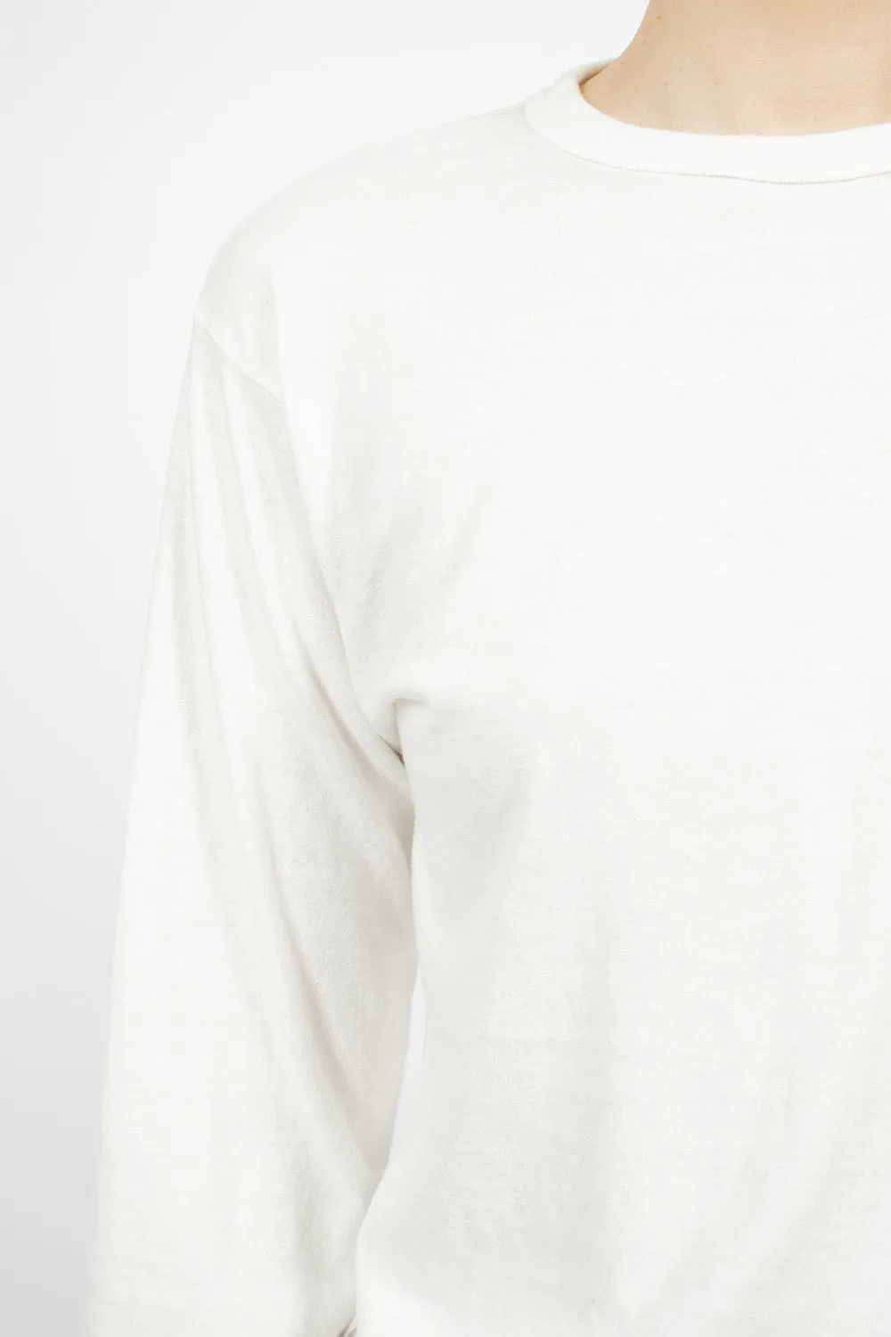 Na'Maka'Oh LS T-Shirt Off White