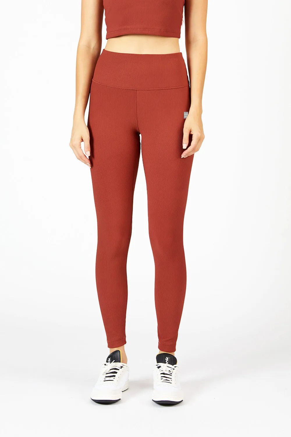 Nancy ribbed legging amber