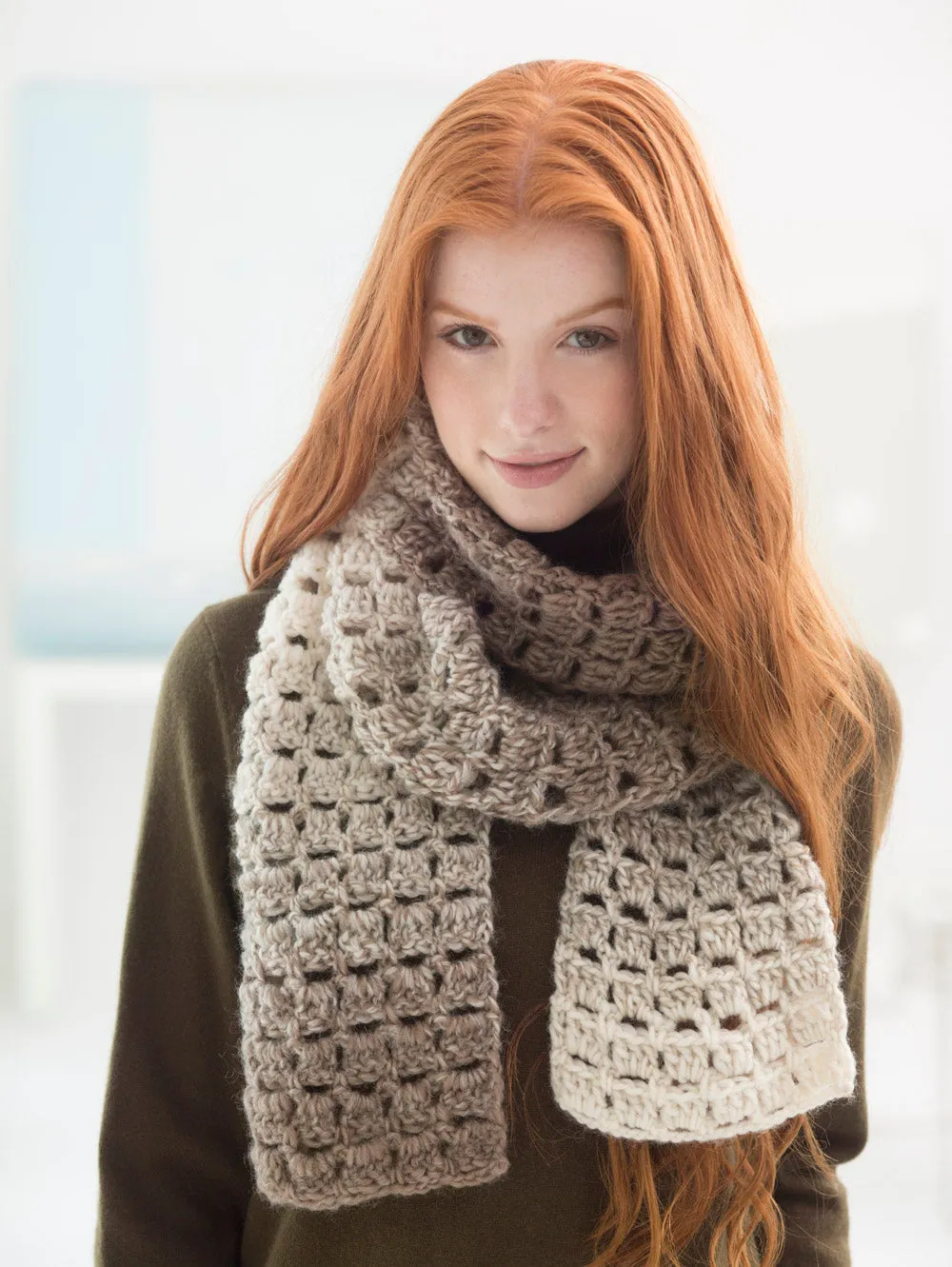 Openwork Scarf (Crochet)