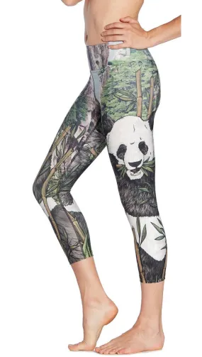 Panda - Triathlon Capri Leggings - CUSTOM ORDER