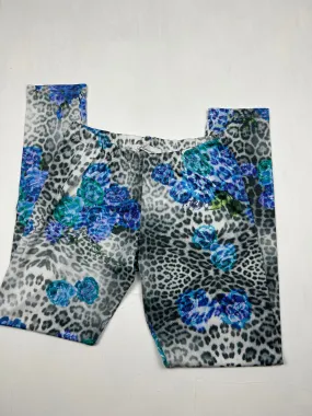 Panther print low rise leggings pants (S/M)