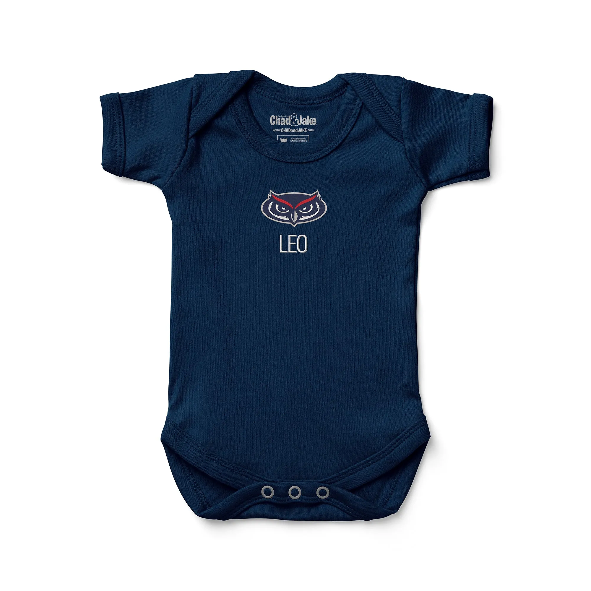 Personalized FAU Owls Bodysuit