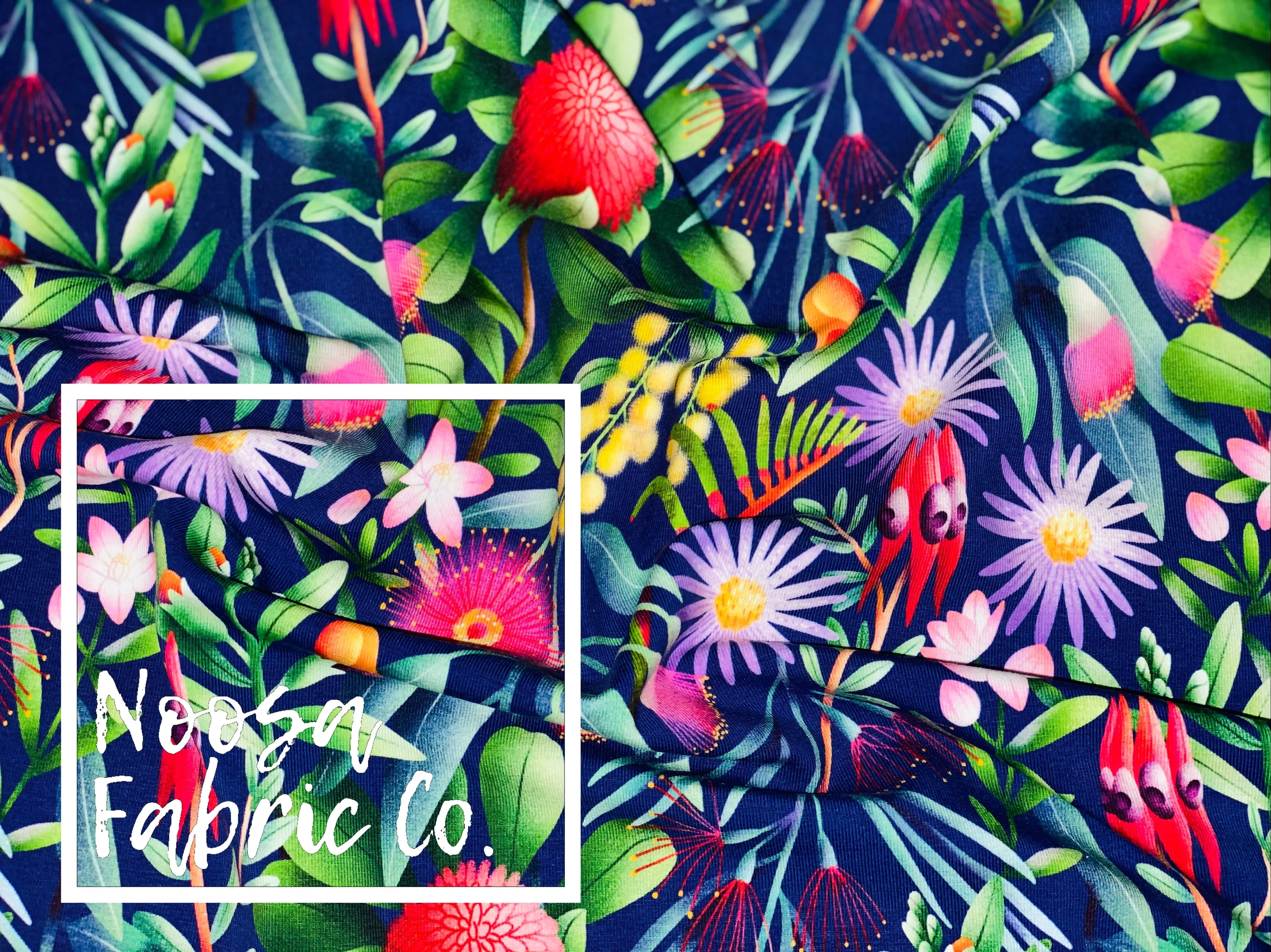 Perth Cotton Lycra Digital Print Fabric