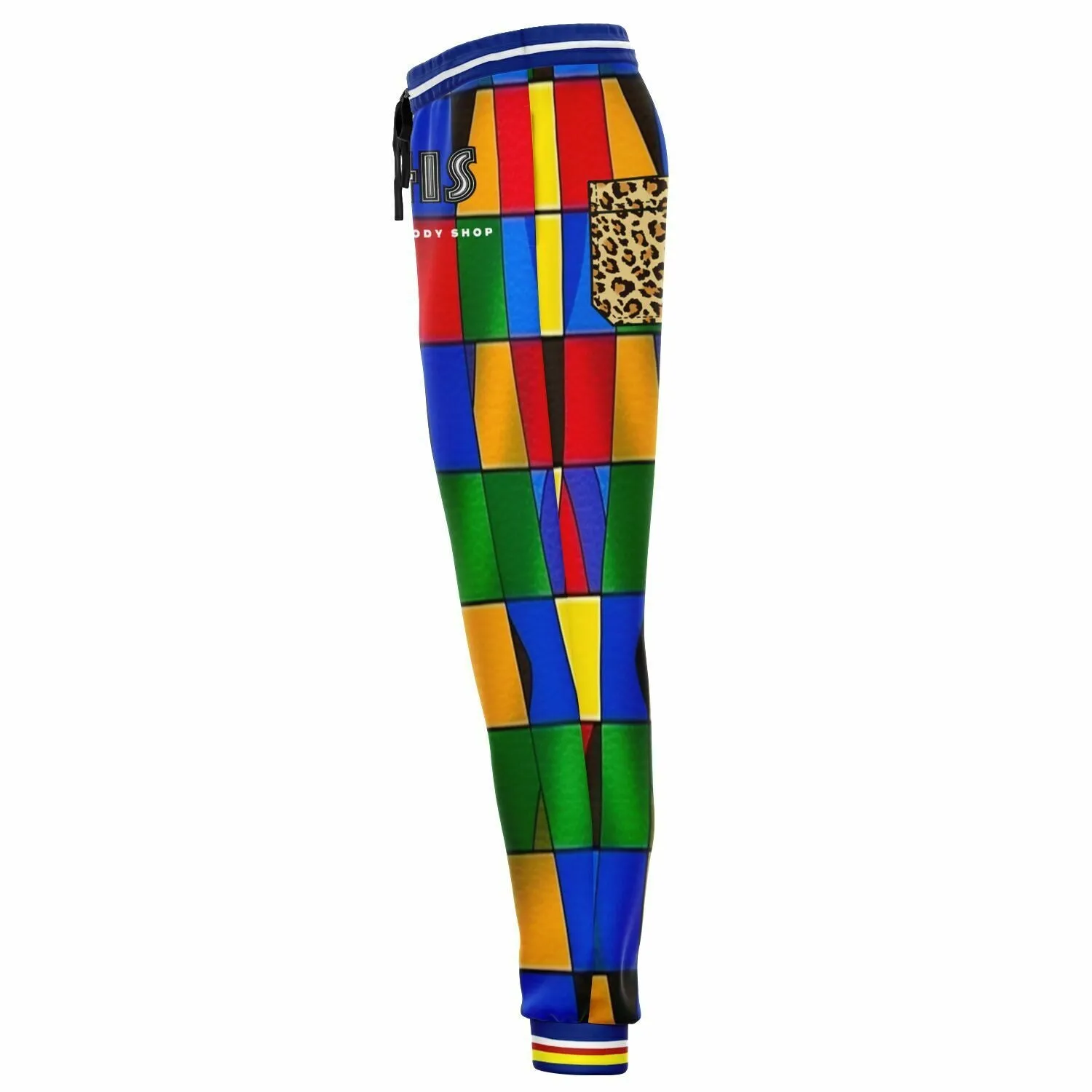 Picasso Primary Geometric Eco-Poly Unisex Joggers