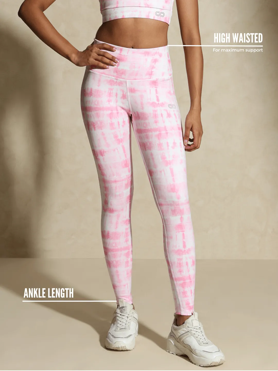 Pink Shibori Luxe Leggings