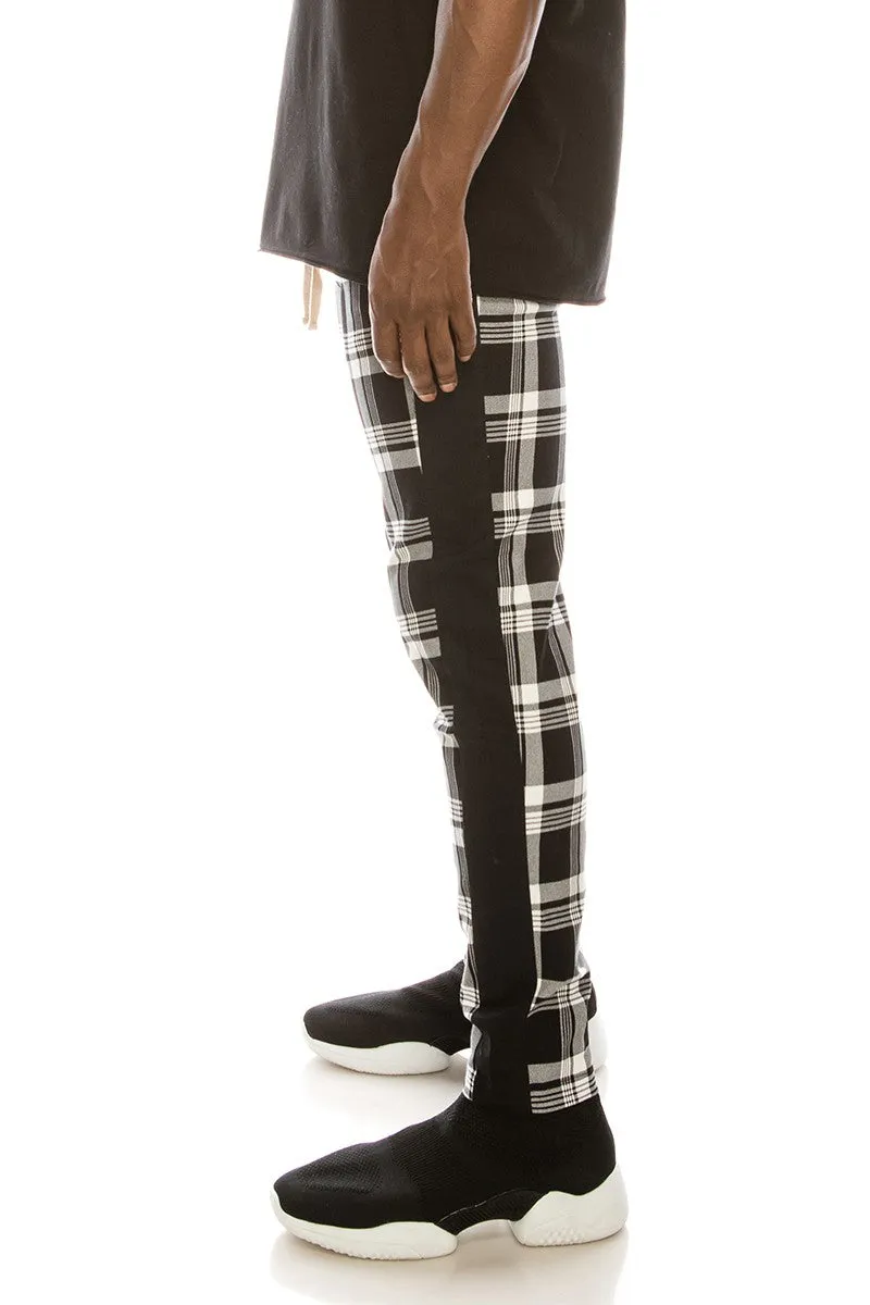 Plaid Pants - Black