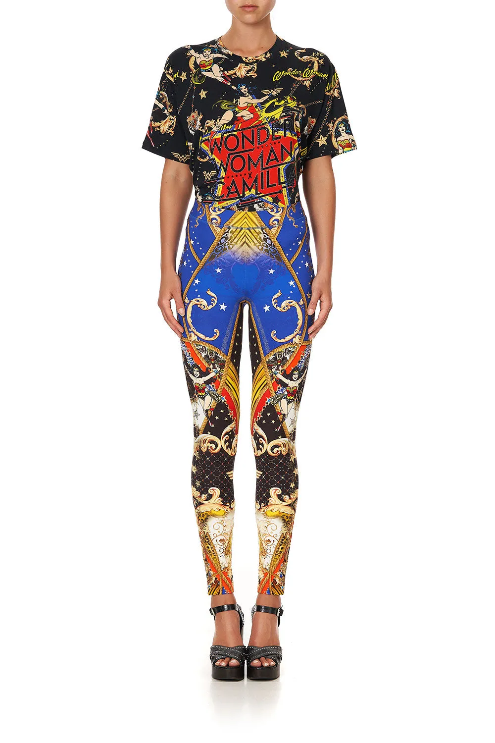 PONTE LEGGINGS WONDER WOMAN