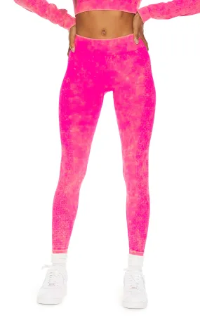 Power Move Seamless High-Waist Leggings | Powerwash Hi-Litr Pink