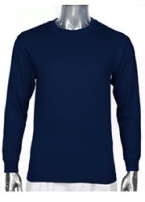 Pro Club Comfort Long Sleeve Navy Blue T Shirt