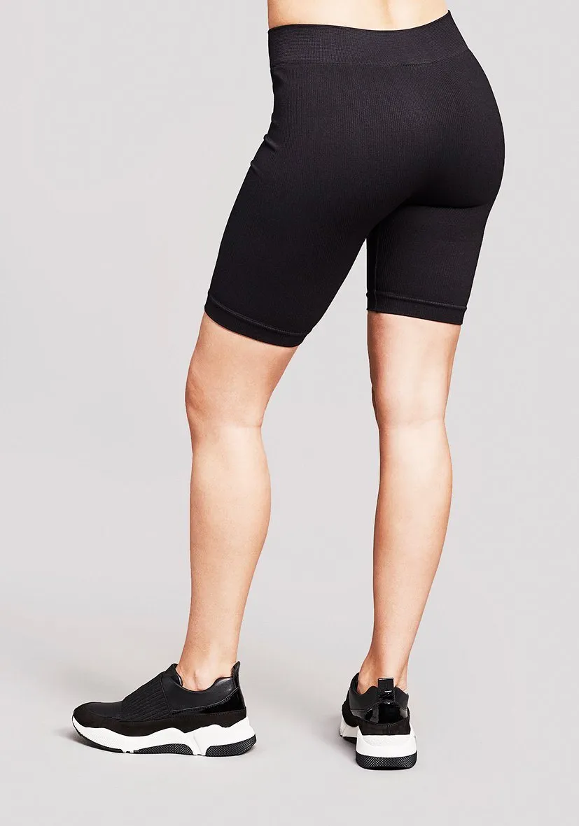 Rigel Seamless Ribbed Bike Shorts