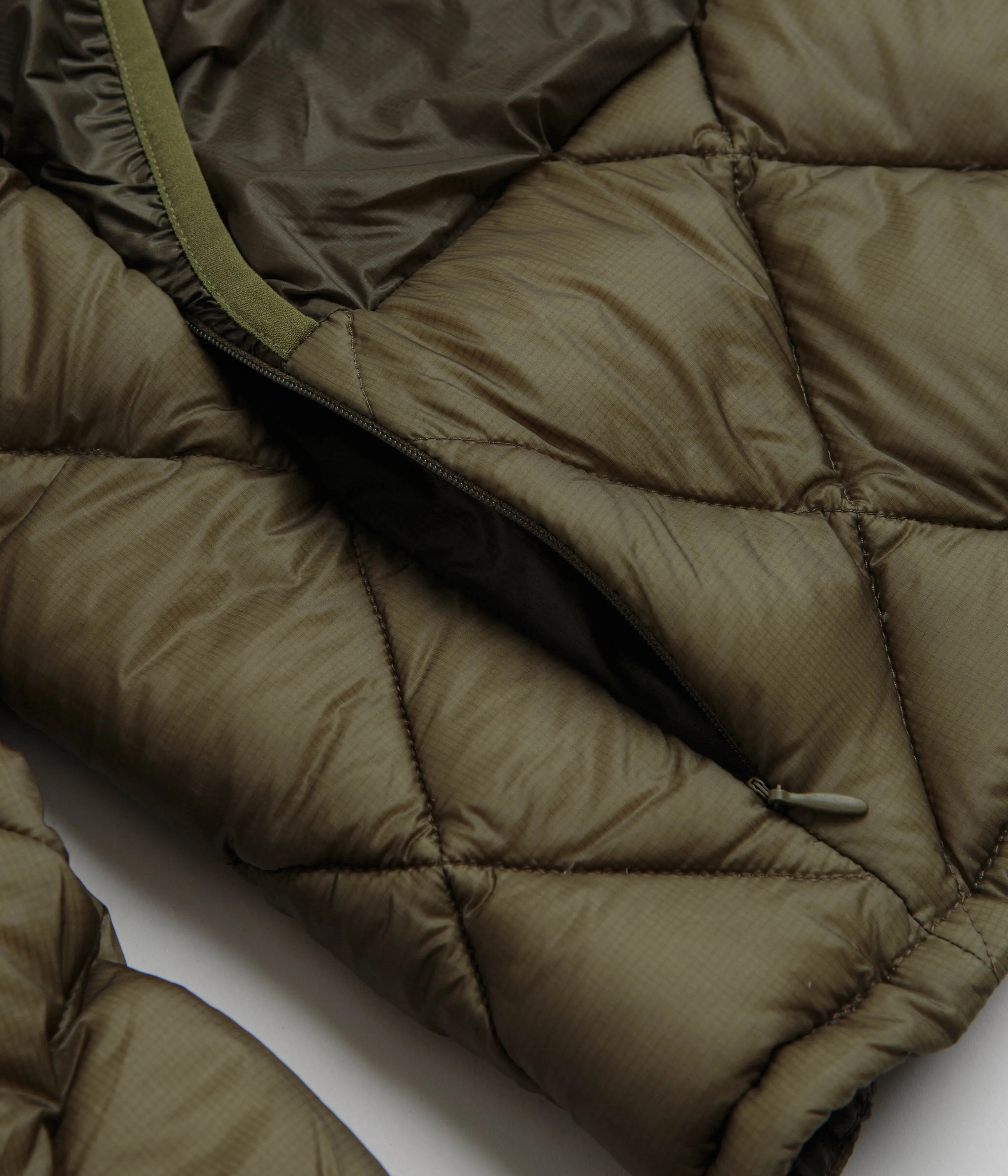 ROA Light Down Jacket - Olive Branch