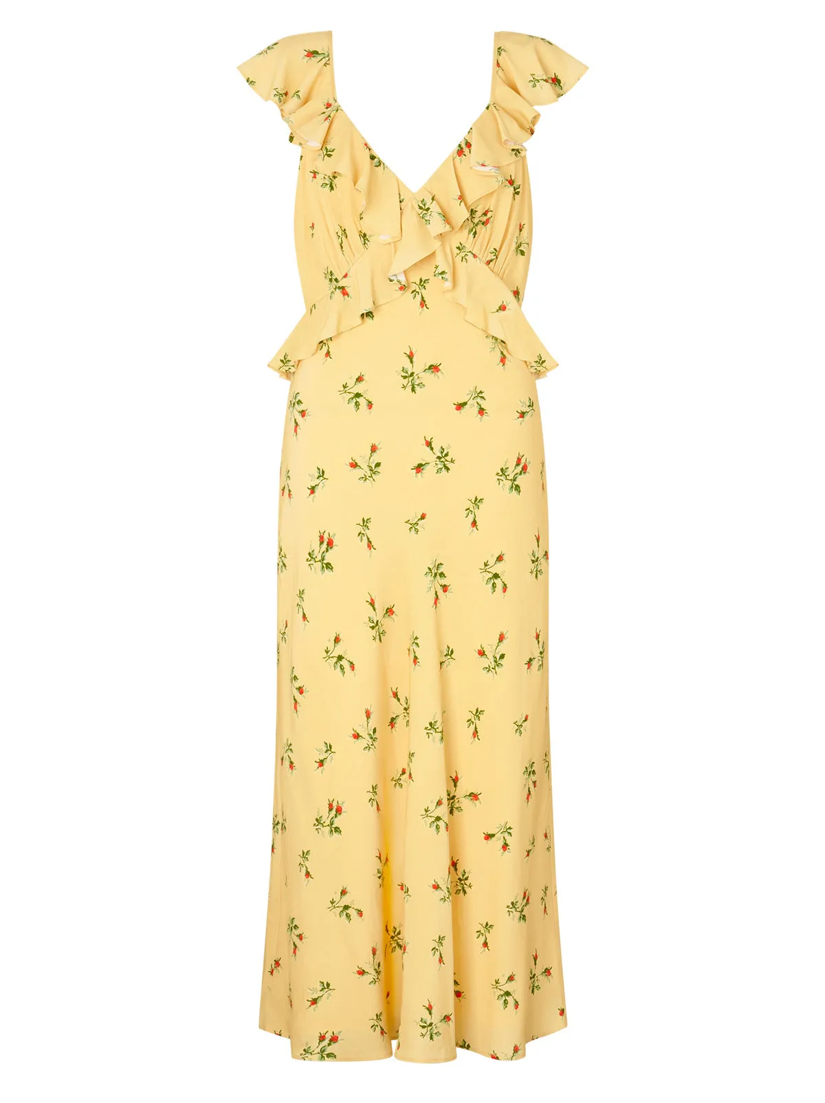 Rosemary Buttercup Rosebud Midi Dress