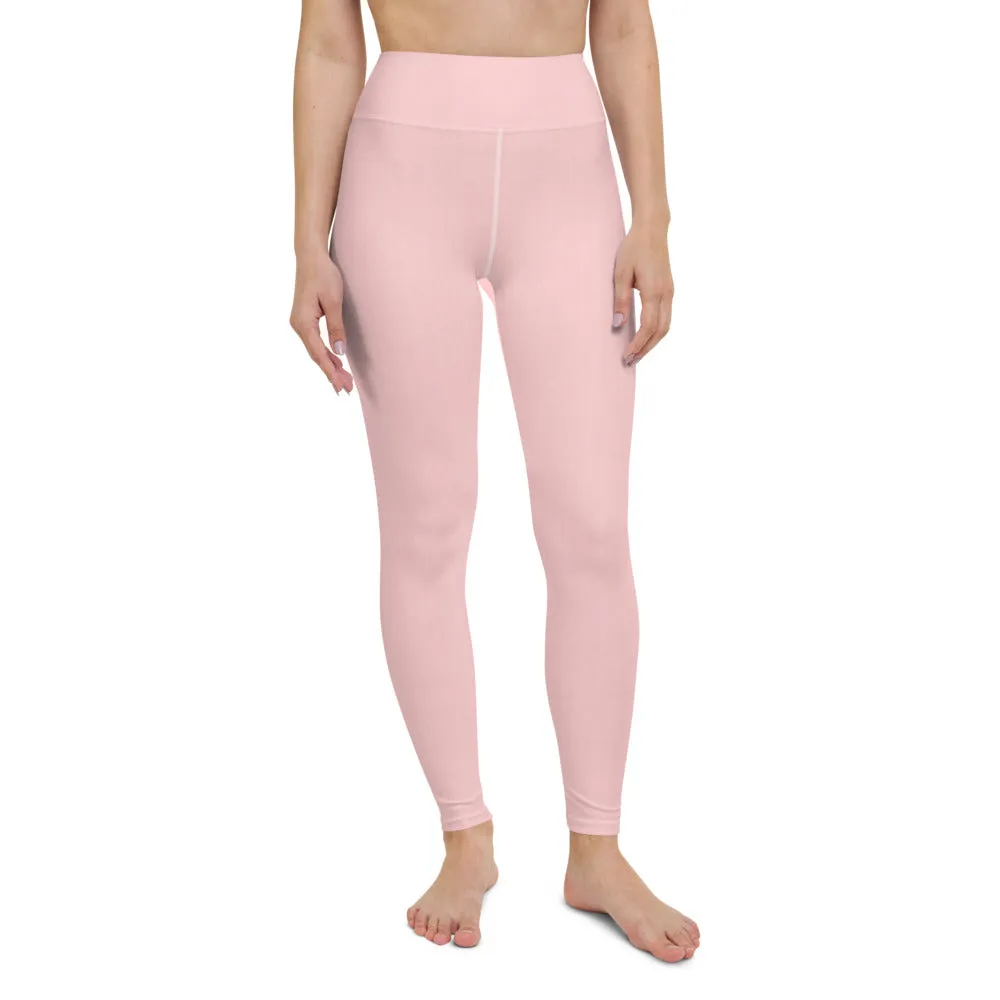 Sakura Pink High Waist Leggings