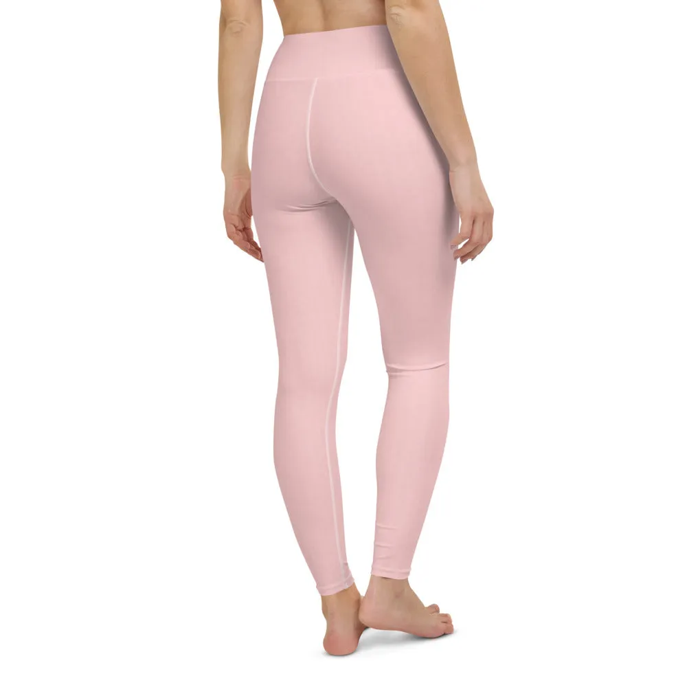 Sakura Pink High Waist Leggings