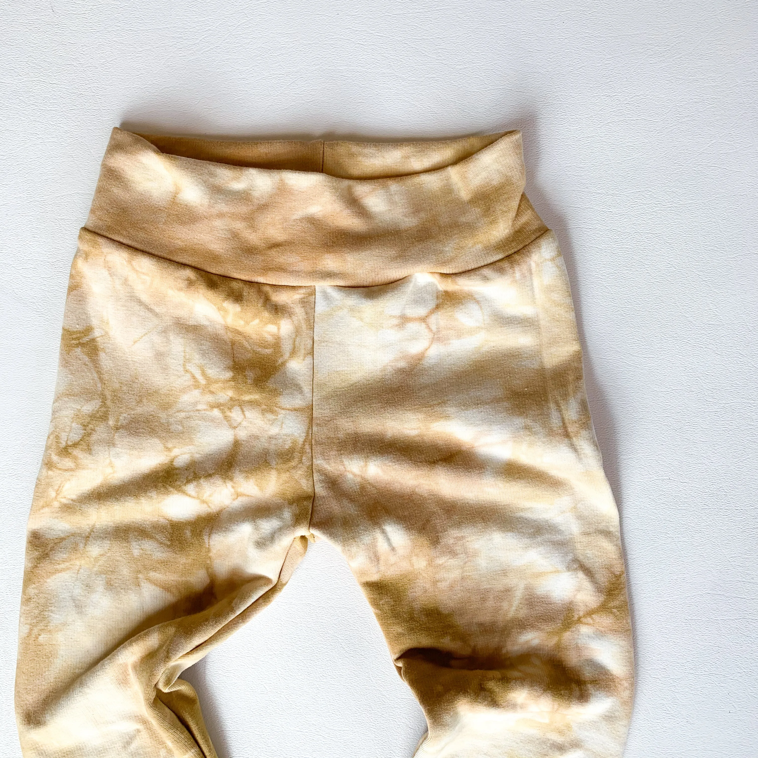 Sand Storm | Organic Bamboo Leggings | Hand Dyed