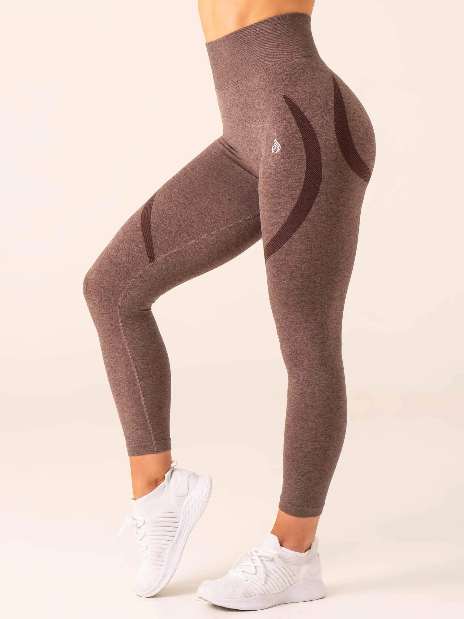 Sculpt Seamless Leggings - Chocolate Marl