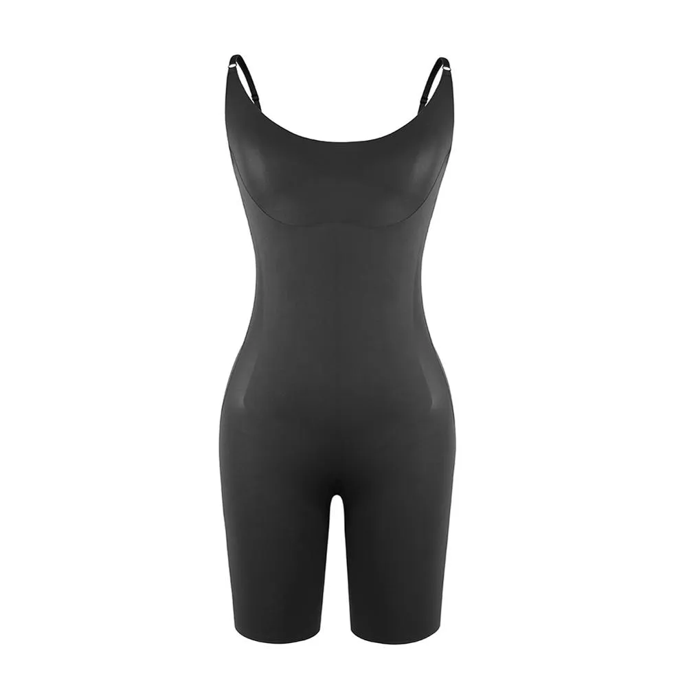 Seamless Thigh-Slimming Tummy Control Bodysuit