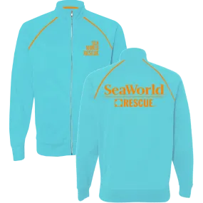 SeaWorld Rescue Aqua Adult Zip Track Jacket