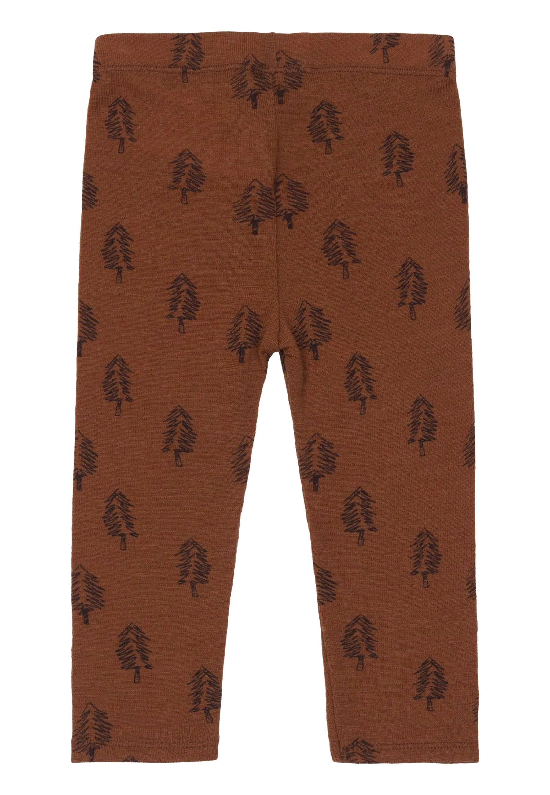 SGBPaula Baby Tree Uld Leggings - Brown Patina