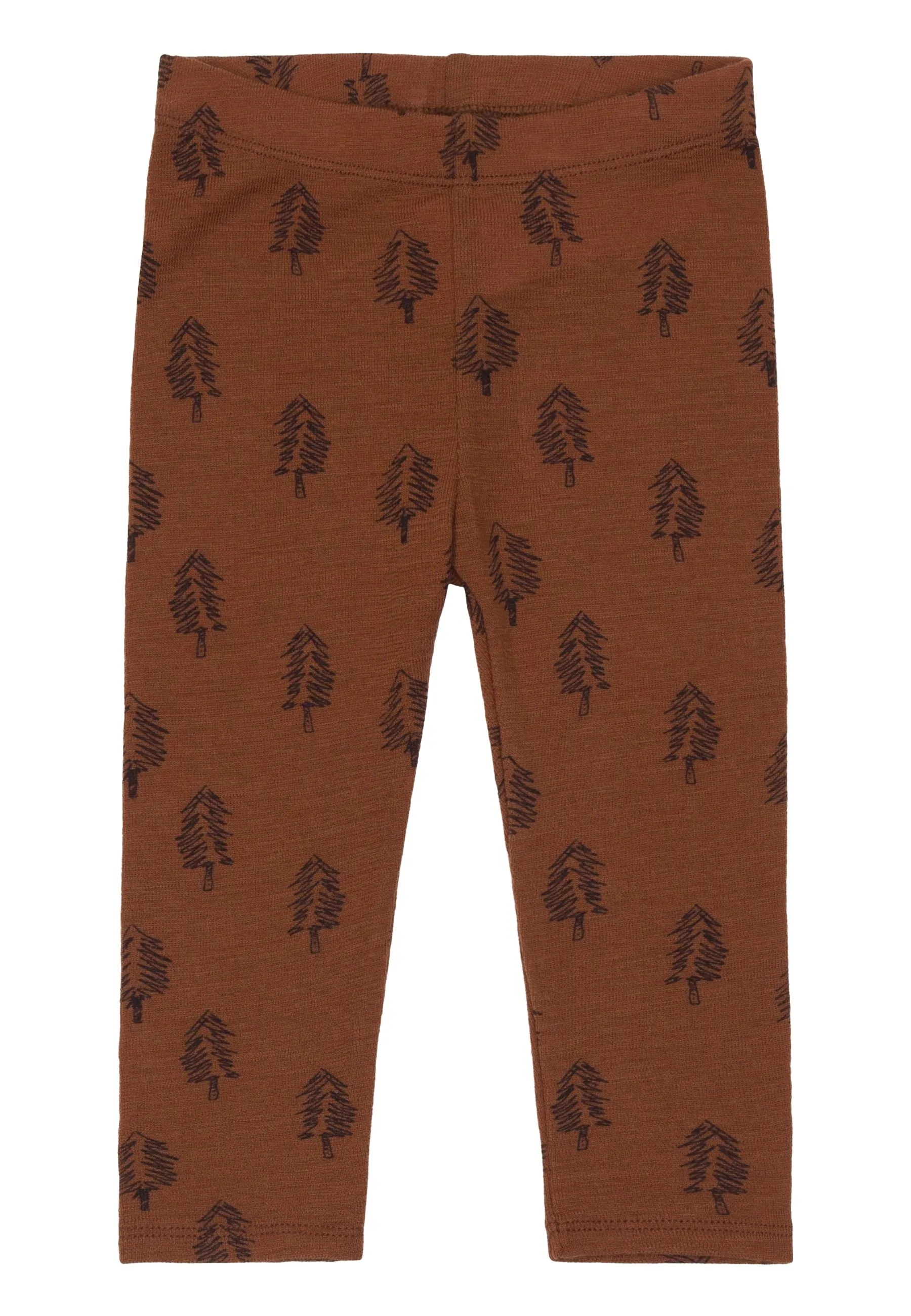 SGBPaula Baby Tree Uld Leggings - Brown Patina