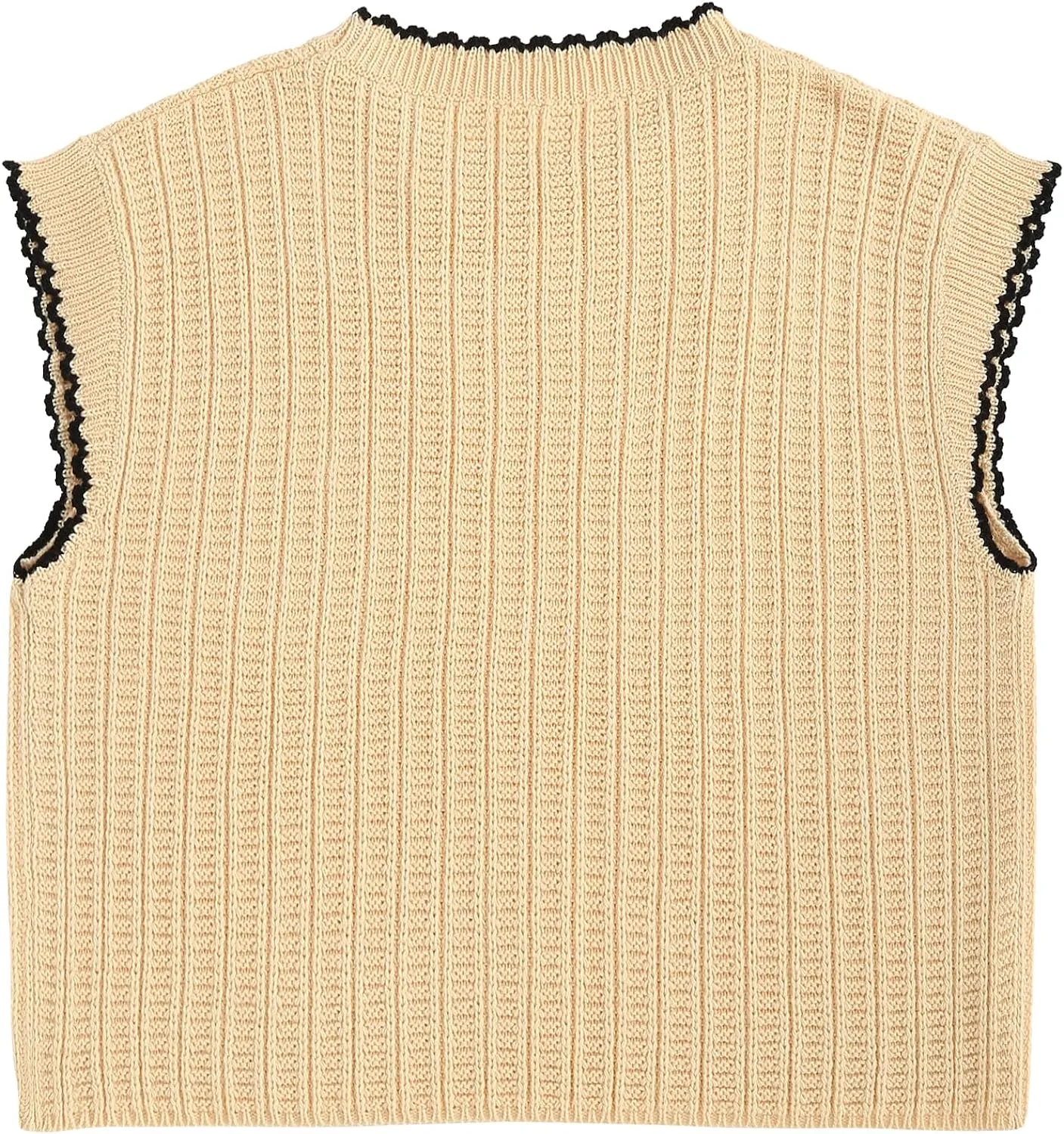 Sleeveless Vest Sweater