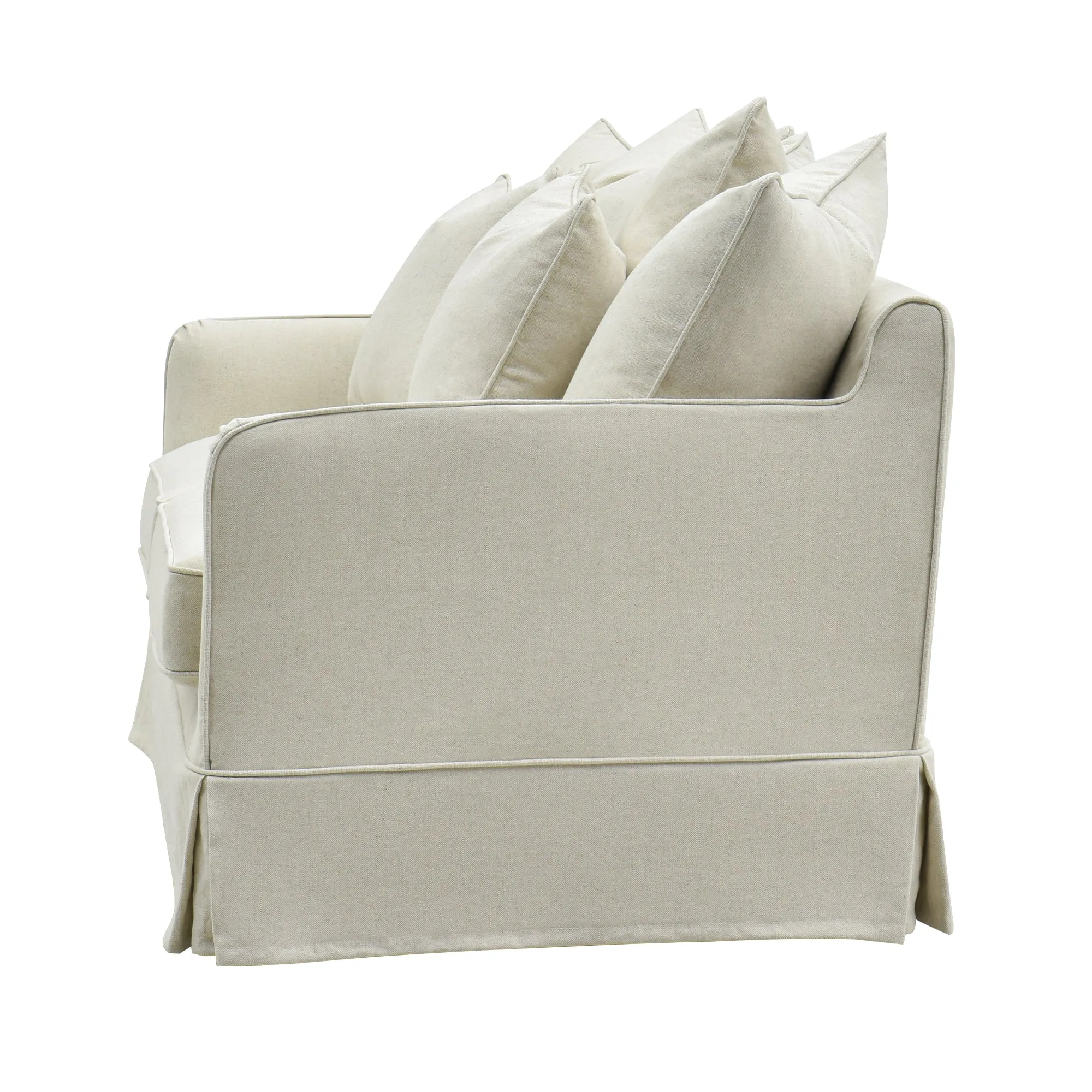 Slip Cover Only - Noosa Hamptons 2.5 Seat Sofa Beige