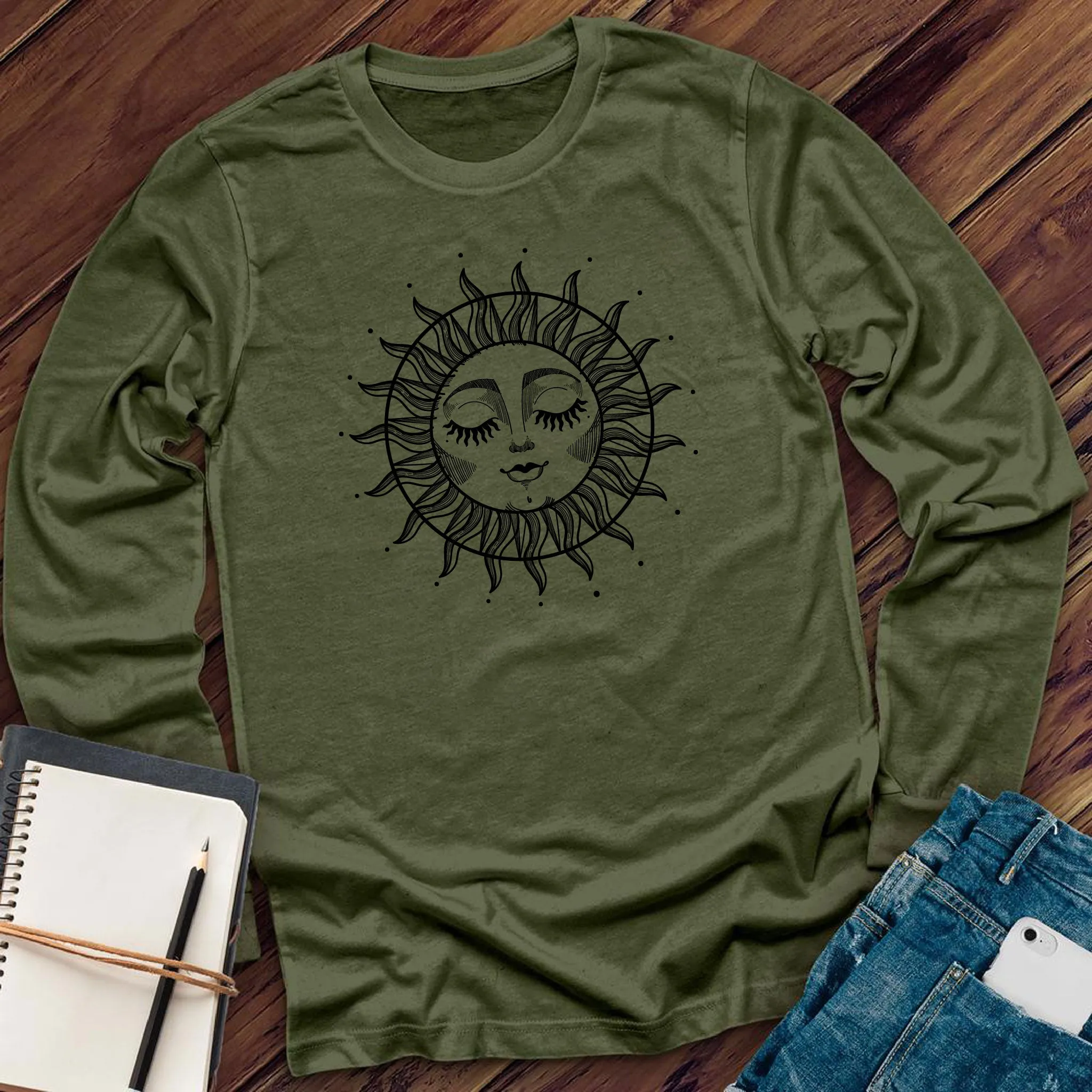 Smiling Sun Long Sleeve