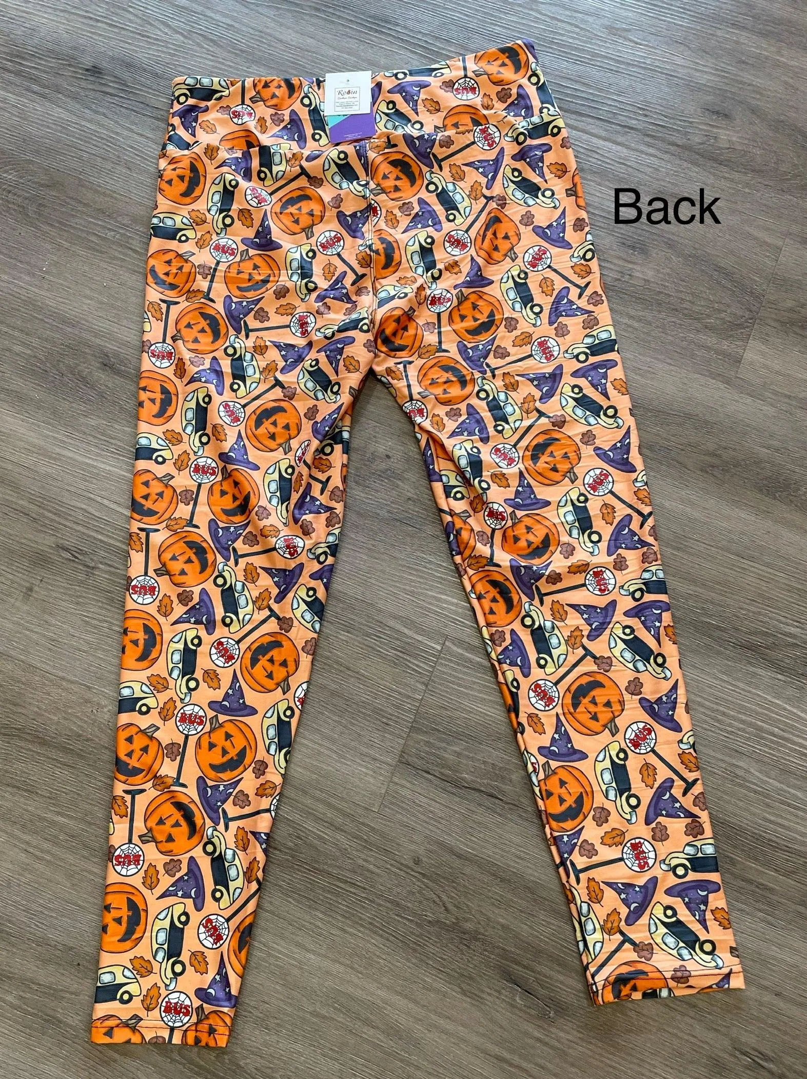 Spooky Town Halloween Leggings