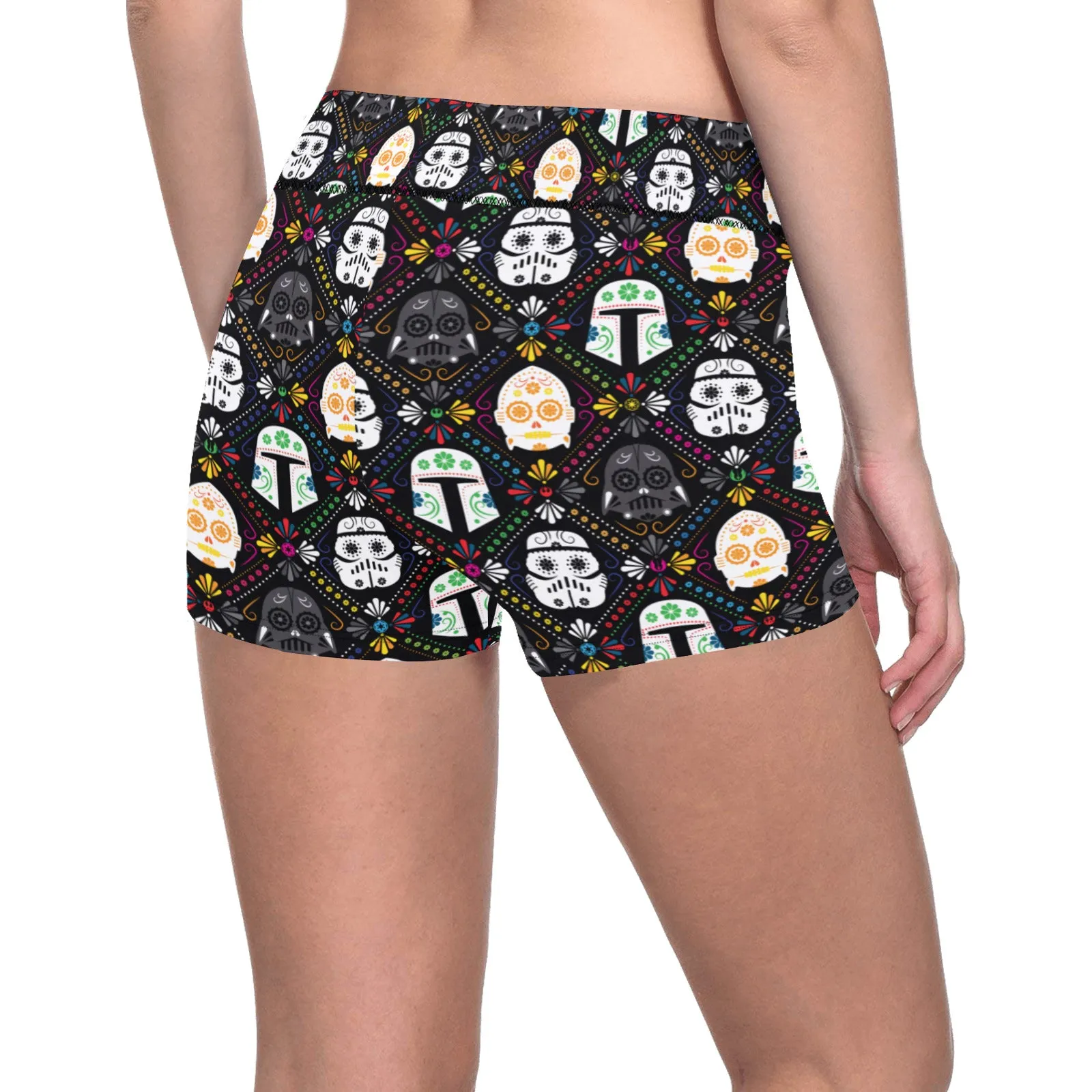 Star Wars Colorful Galactic Women's Short Leggings