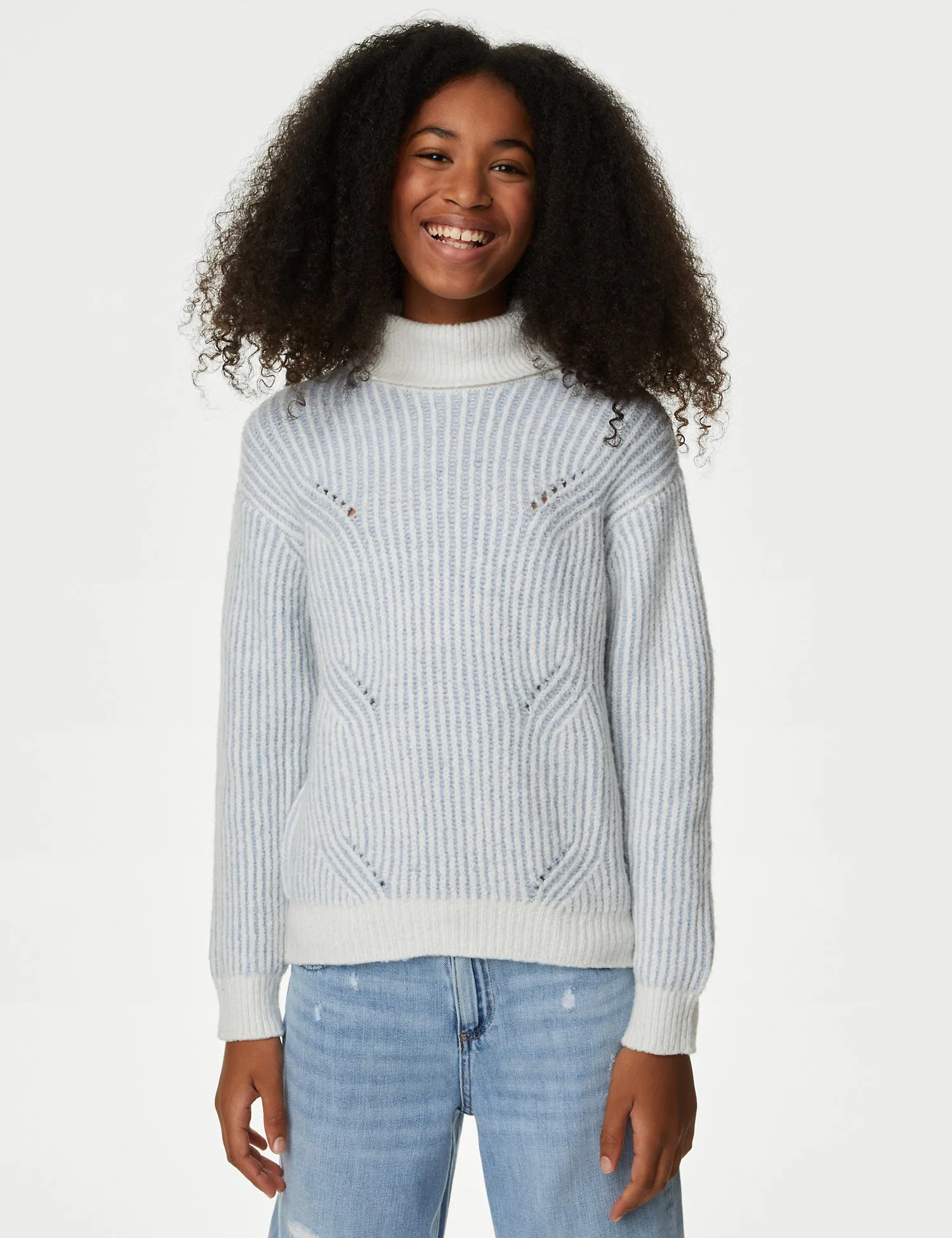 Striped Knitted Jumper