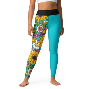 SUNDANCE turquoise - Yoga Leggings