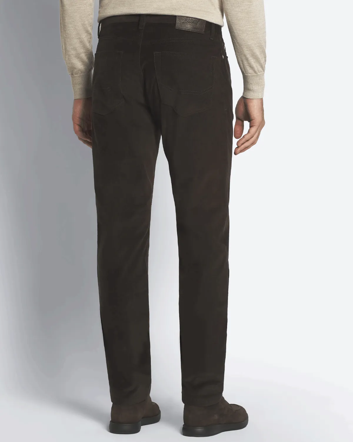 Taupe Corduroy Casual Pant